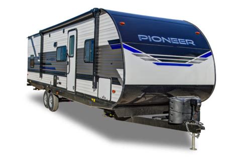 Explore luxury destination travel trailer RVs and campers. . Travel trailer pioneer